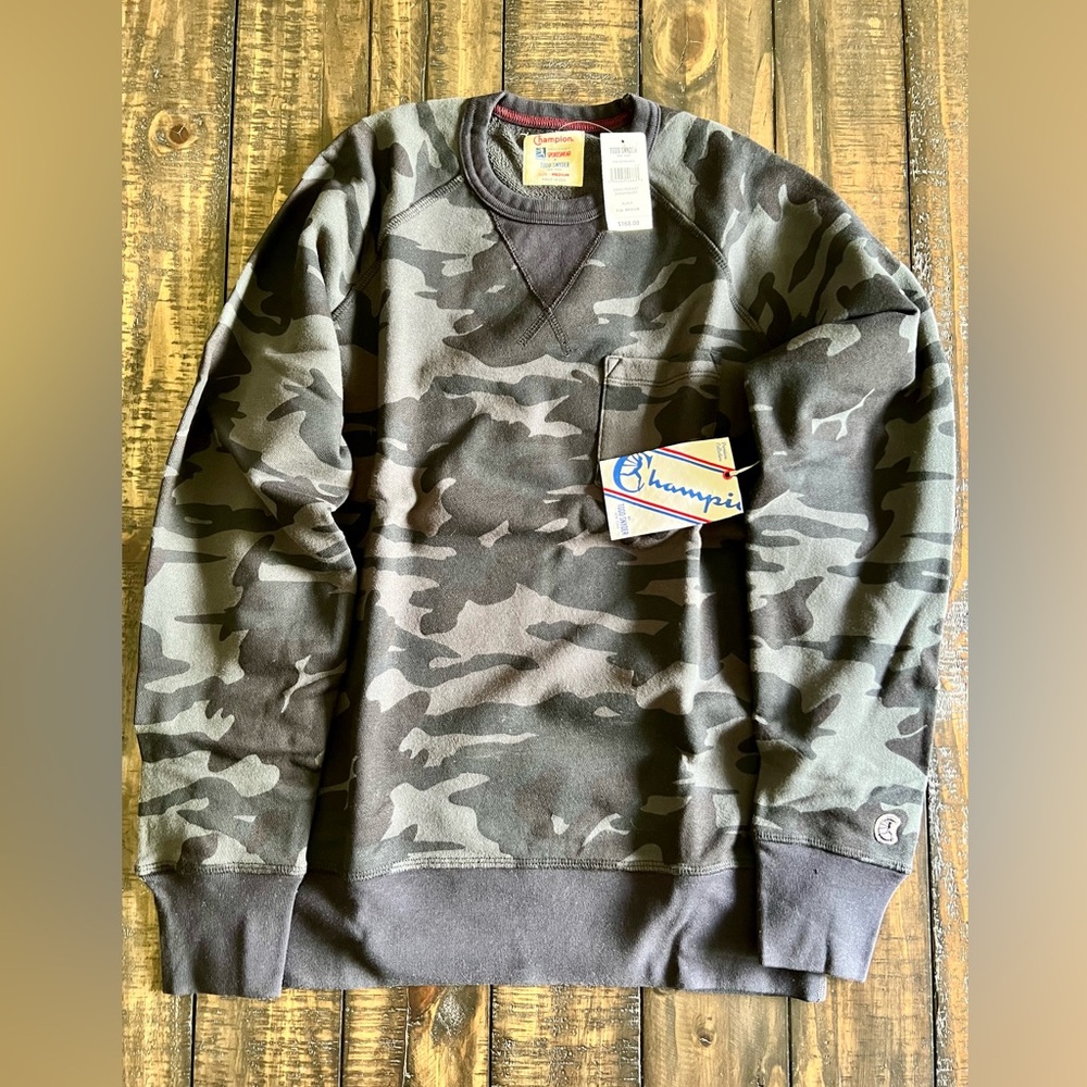 Todd Snyder x Champion Sweatshirt Camouflage Black/Gray